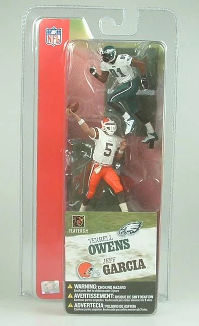 NFL 3" Figuren Serie II (J. Garcia/T. Owens)