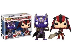 FUNKO POP! - Marvel Vs Capcom - Black Panther & Monster Hunter