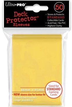 Ultra Pro Deck Protector Sleeves Yellow (50 Hüllen)