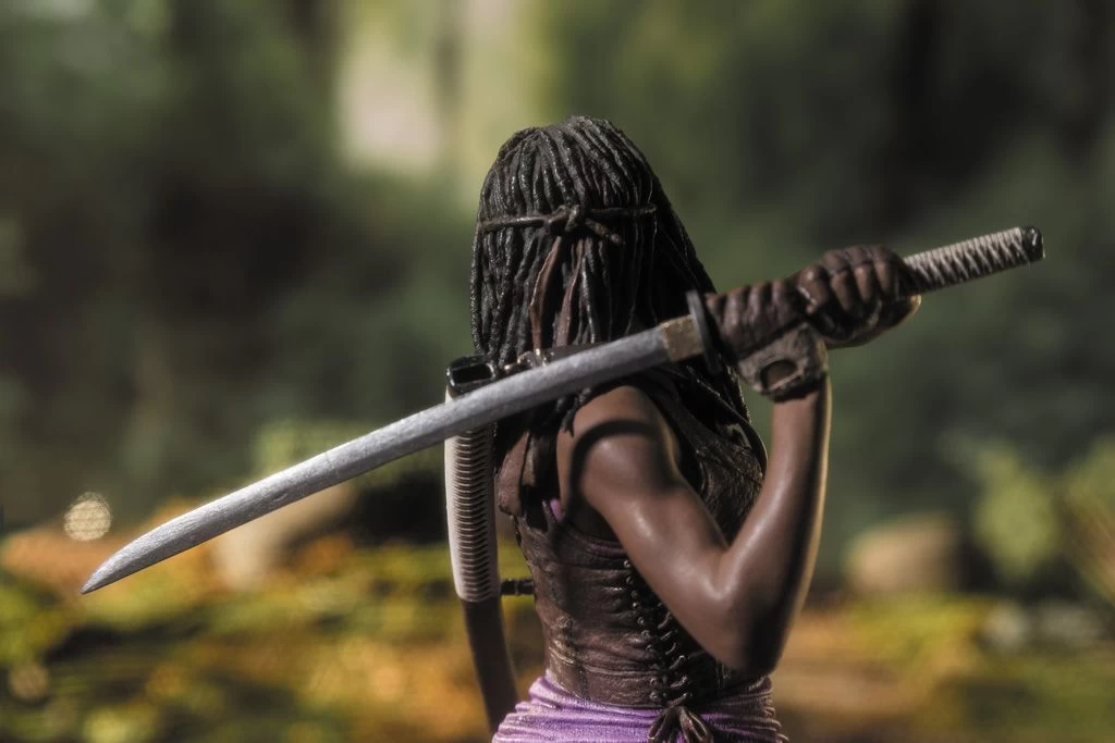 The Walking Dead TV - Michonne Deluxe Figur – Bild 7