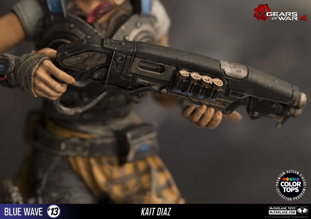 Gears Of War 4 - Kait Diaz 17cm Color Tops Figur – Bild 3