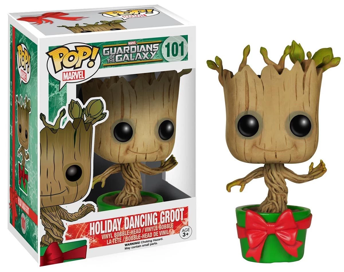 FUNKO POP! - Guardians O.t. Galaxy - Holiday Dancing Groot Figur