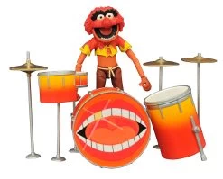 Diamond Select The Muppets - Animal With Drumset Collectors Figur