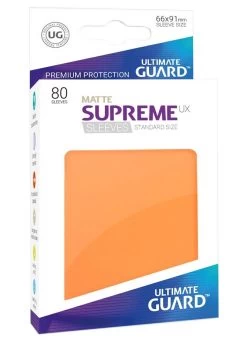 UG Supreme UX Sleeves - Standard Matt Orange (80 St.)