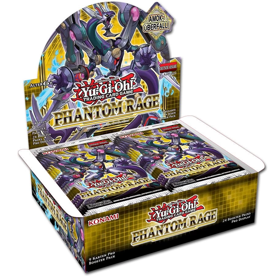 Konami Yu-Gi-Oh! Phantom Rage - Booster Display - 1. Auflage (DE)