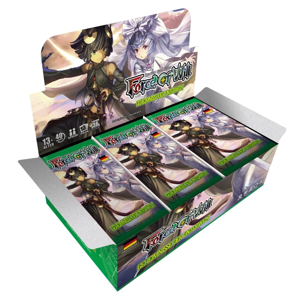 Diverse Force Of Will - Geheimnisse Der Unterwelt - Booster Display (DE)