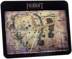 Joy Toy The Hobbit Glas-Wanduhr - The Treasure Map