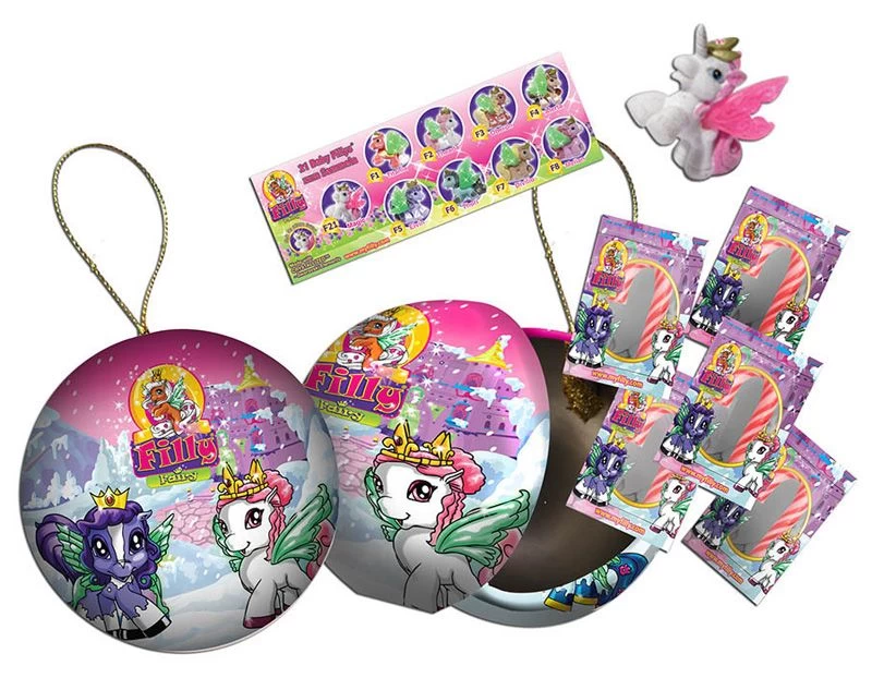 Baby Filly Fairy Weihnachtsbaumkugeln (12 Kugeln)