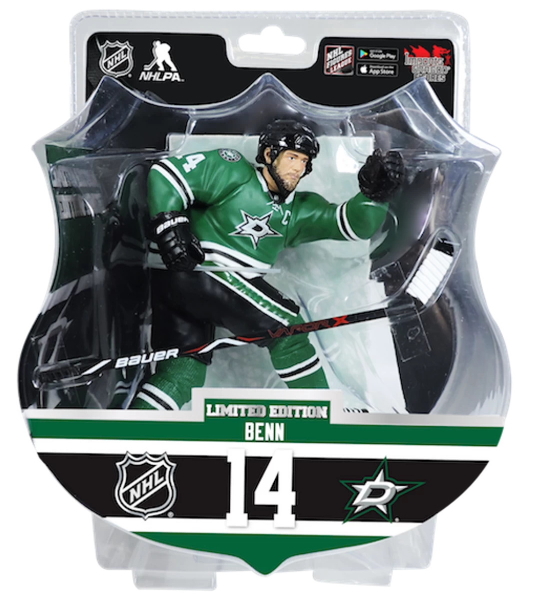 NHL - Dallas Stars - Jamie Benn - Limited Edition Figur – Bild 4