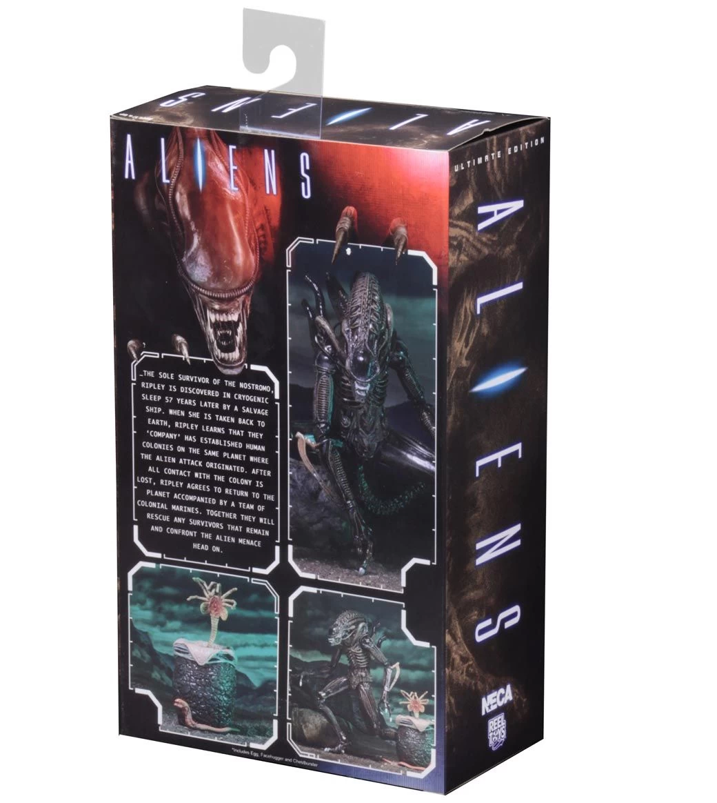NECA Aliens (1986) - Brown Ultimate Alien Warrior Actionfigur – Bild 6