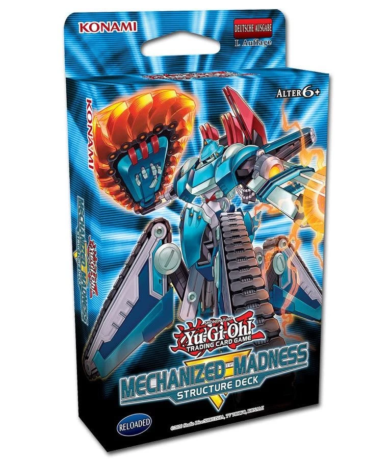 Konami Yu-Gi-Oh! Mechanized Madness Structure Deck (DE)