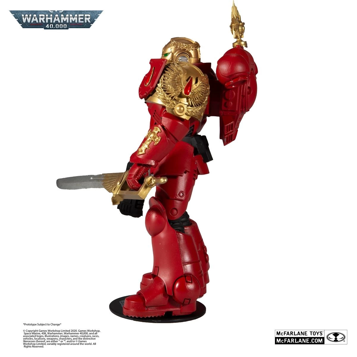Warhammer 40K - Blood Angel Primaris Lieutenant Figur – Bild 3