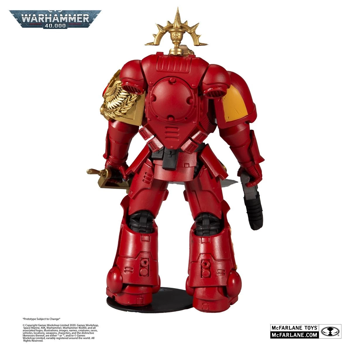 Warhammer 40K - Blood Angel Primaris Lieutenant Figur – Bild 4