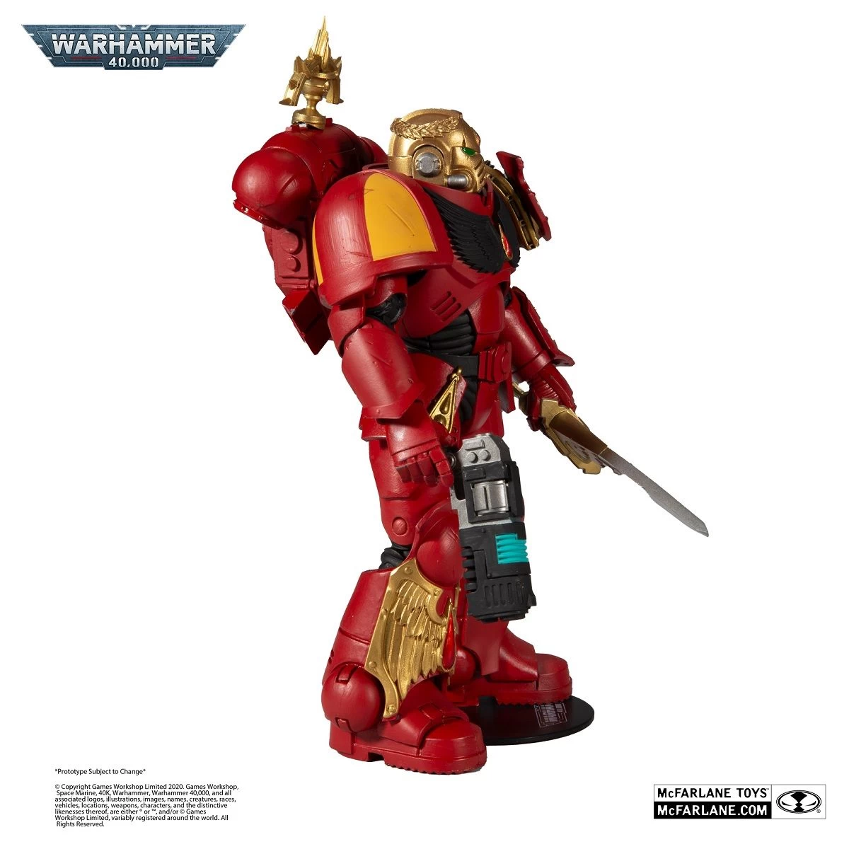 Warhammer 40K - Blood Angel Primaris Lieutenant Figur – Bild 5