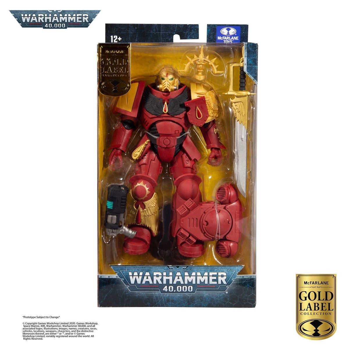 Warhammer 40K - Blood Angel Primaris Lieutenant Figur – Bild 8