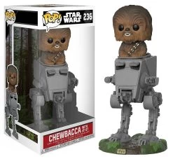 FUNKO POP! - Star Wars - Chewbacca With AT-ST Figur