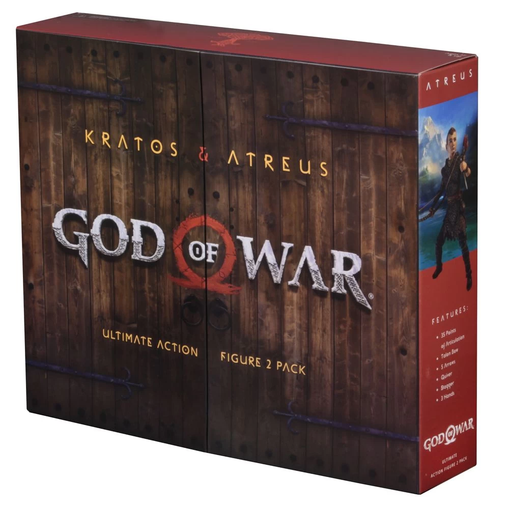 NECA God Of War (2018) - Ultimate Kratos & Atreus 2er Figuren Set – Bild 2