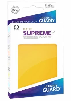 UG Supreme UX Sleeves - Standard Matt Gelb (80 St.)
