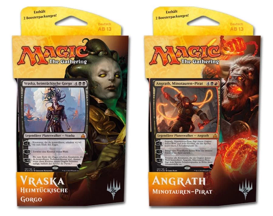 Wizards Of The Coast Magic Rivalen Von Ixalan Planeswalker-Decks 2er Set (DE)
