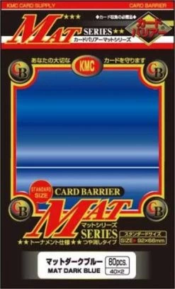 KMC Protectors Mat Series Dark Blue (80 St.)