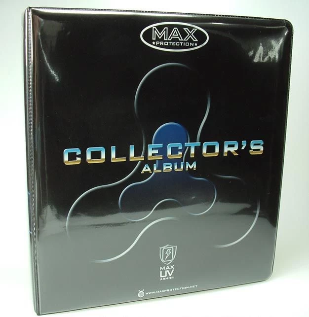 3 Ring Binder Collectors Album Black