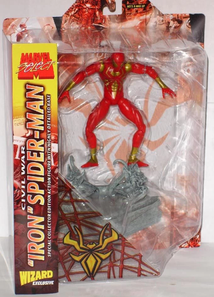 Diamond Select Marvel Select - Iron Spider-Man Special Collector Edition Figur