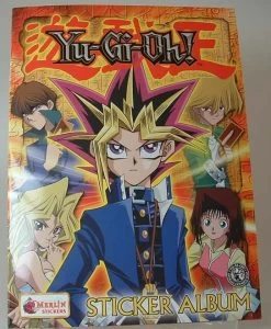 Diverse Yu-Gi-Oh! Sticker Alben