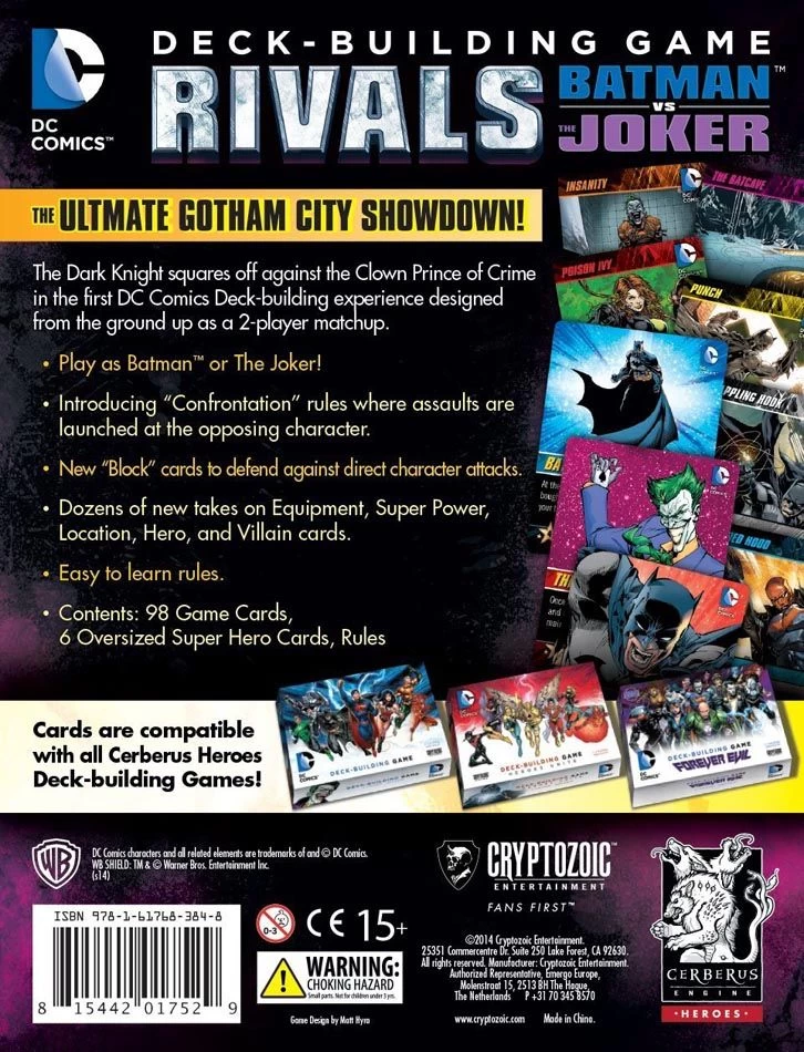 DC Comics Deck Building Game - Rivals - Batman Vs Joker (EN) – Bild 2