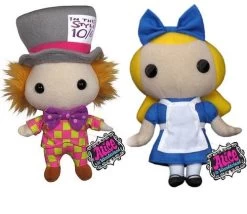 FUNKO Alice In Wonderland Plüsch Alice + Mad Hatter 2er Set