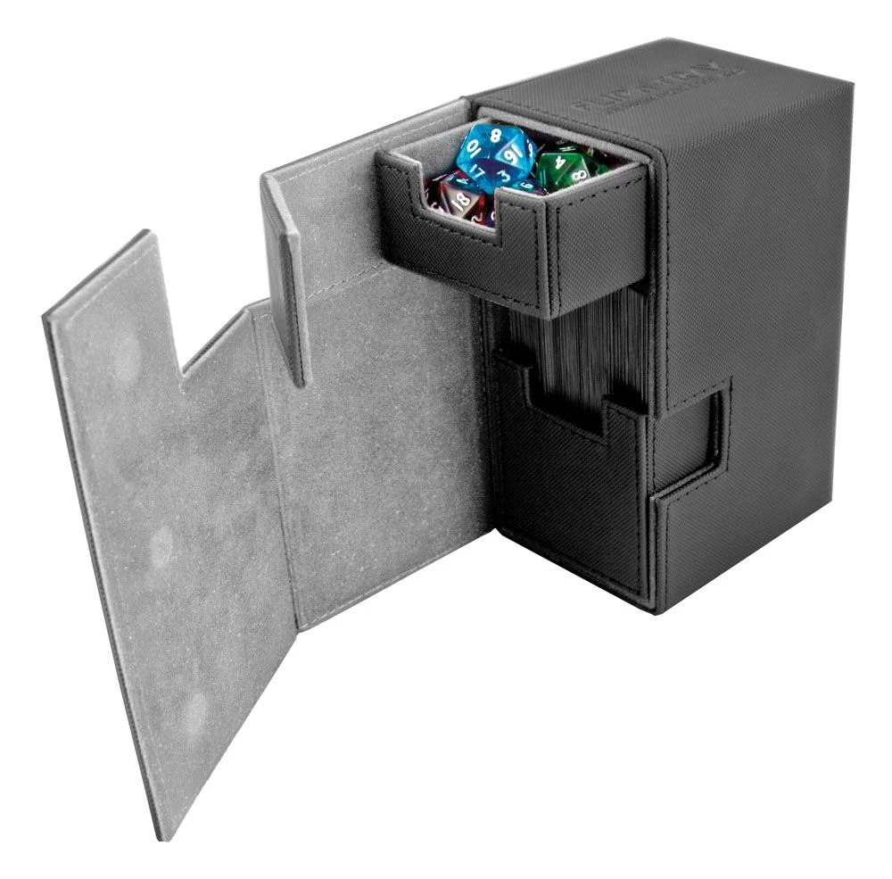 Ultimate Guard Flip N Tray Deck Case 80+ XenoSkin Schwarz – Bild 2