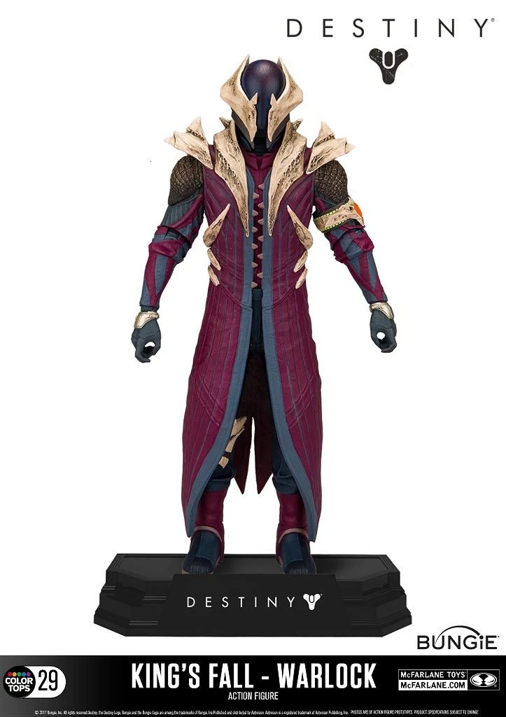 Destiny - Kings Fall Warlock 17cm Color Tops Figur – Bild 2