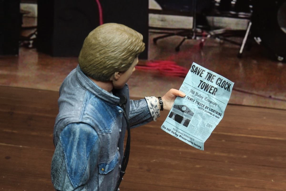 NECA Zurück In Die Zukunft - Marty McFly Ultimate Actionfigur (Audition) – Bild 12