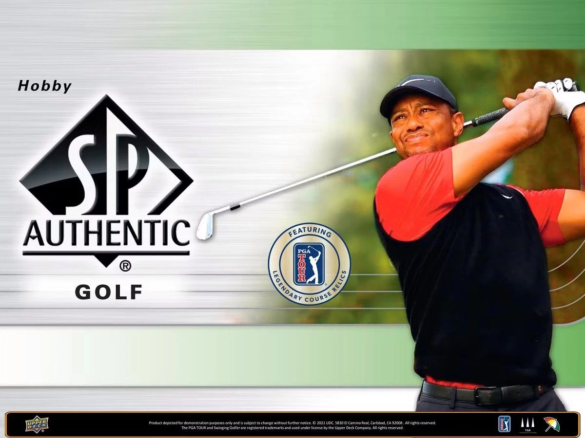 Upper Deck - SP Authentic Golf 2021 Display – Bild 2