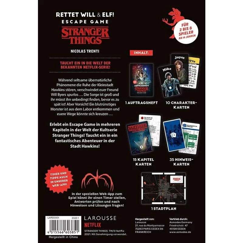 Stranger Things: Rettet Will & Elf - Gesellschaftsspiel – Bild 3