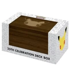 Ultra Pro Pokémon - 25th Celebration Wooden (Holz) Deck Box