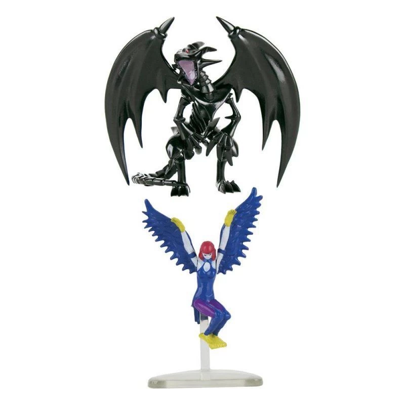 Yu-Gi-Oh! Red-Eyes White Dragon & Harpie Lady - 2er Figuren Set – Bild 2