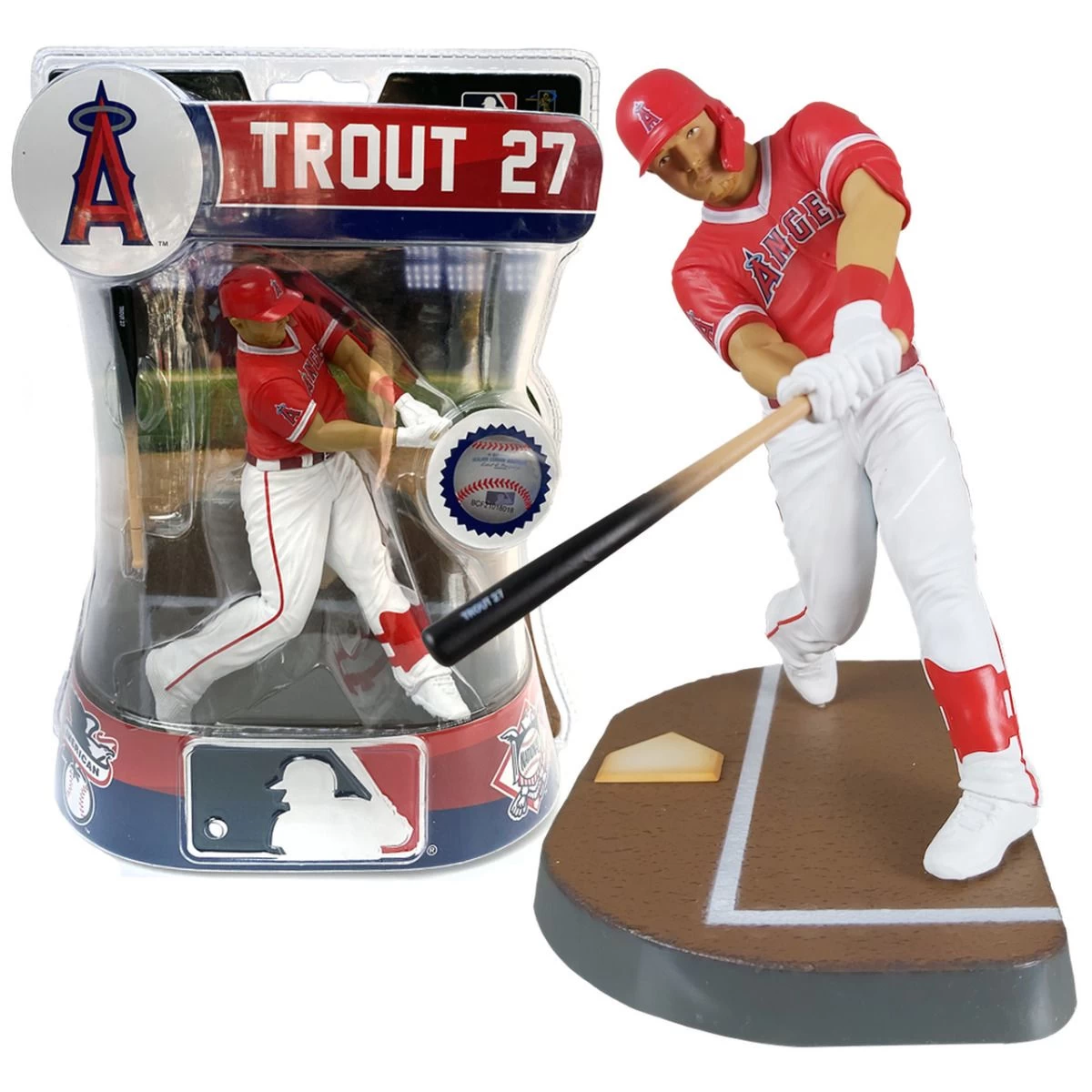 MLB - Los Angeles Angels - Mike Trout - Figur – Bild 3
